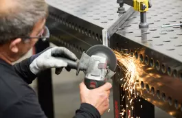 Constructie van de handrail